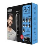 Aparat de tuns multifunctional Braun MGK5265BLK/BLU fotografia produsului View 2 S