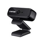 Camera Web Canyon CNE-HWC2N, 1080p, USB 2.0 (Negru) fotografia produsului