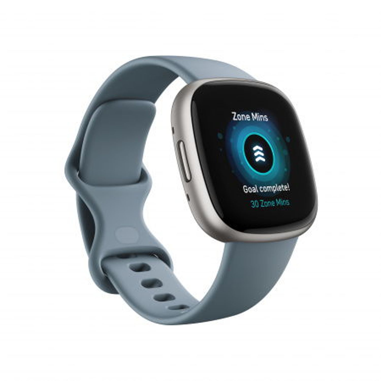 Ceas activity tracker Fitbit Versa 4, GPS, NFC, Bluetooth, Waterproof (Albastru) fotografia produsului