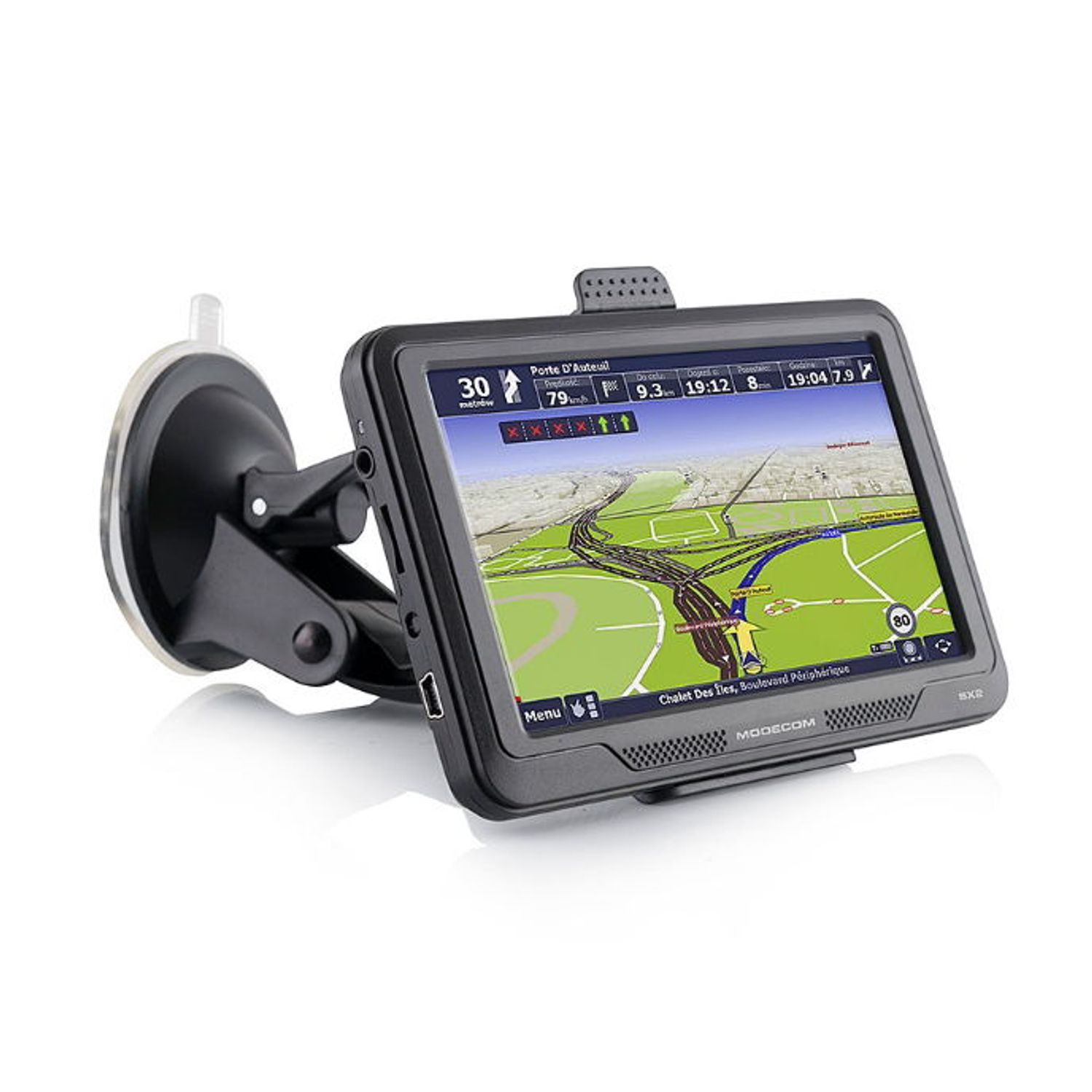 Sistem de Navigatie Modecom FreeWay SX2 , 5", Procesor 800 MHz, Harta Full Europa fotografia produsului View 3 L