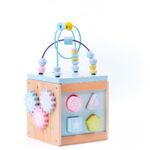 Cub educativ din lemn iWood fotografia produsului View 2 S