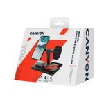 Incarcator wireless Canyon WS-404, 12V/3A, 15W/10W/7.5W/5W fotografia produsului View 3 S
