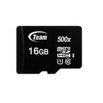 Card memorie Team Group MicroSDHC, 16GB, UHS-I + Adaptor microSD fotografia produsului