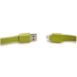 Cablu de date Tylt Gen II, MicroUSB, 0.3m (Verde) fotografia produsului View 2 S
