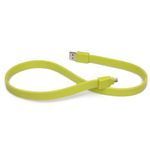 Cablu de date Tylt Gen II, MicroUSB, 0.3m (Verde) fotografia produsului