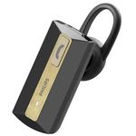 Casca Bluetooth Philips SHB1202/10, Microfon (Negru/Auriu) fotografia produsului