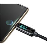 Cablu de date Mcdodo Digital Pro USB-A la Type-C, 1.2m, 5A, Negru fotografia produsului View 4 S
