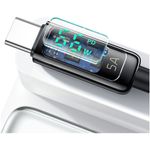 Cablu de date Mcdodo Digital Pro USB-A la Type-C, 1.2m, 5A, Negru fotografia produsului View 3 S