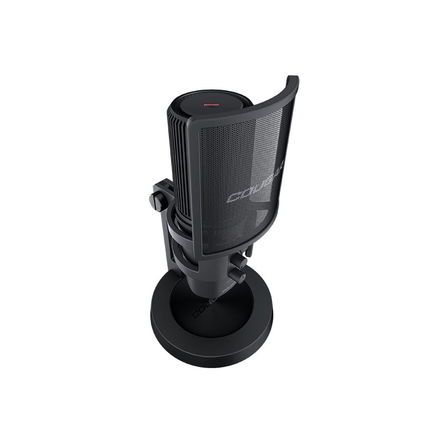 Microfon Cougar Screamer-X, Iluminare RGB, USB (Negru) fotografia produsului View 7 L