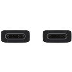 Cablu de date Samsung EP-DA705BB, USB Type-C - USB Type-C, 1m, bulk (Negru) fotografia produsului View 3 S