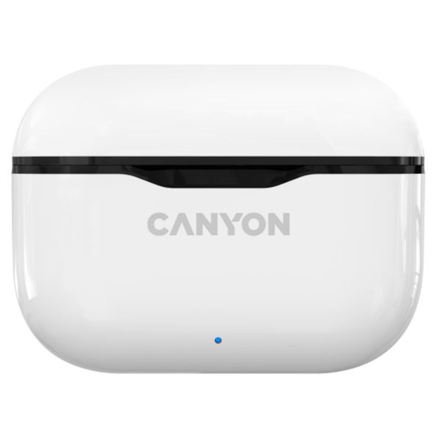 Casti Stereo Canyon CNE-CBTHS3W, Bluetooth, Microfon (Alb) fotografia produsului View 3 L