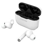 Casti Stereo Canyon CNE-CBTHS3W, Bluetooth, Microfon (Alb) fotografia produsului