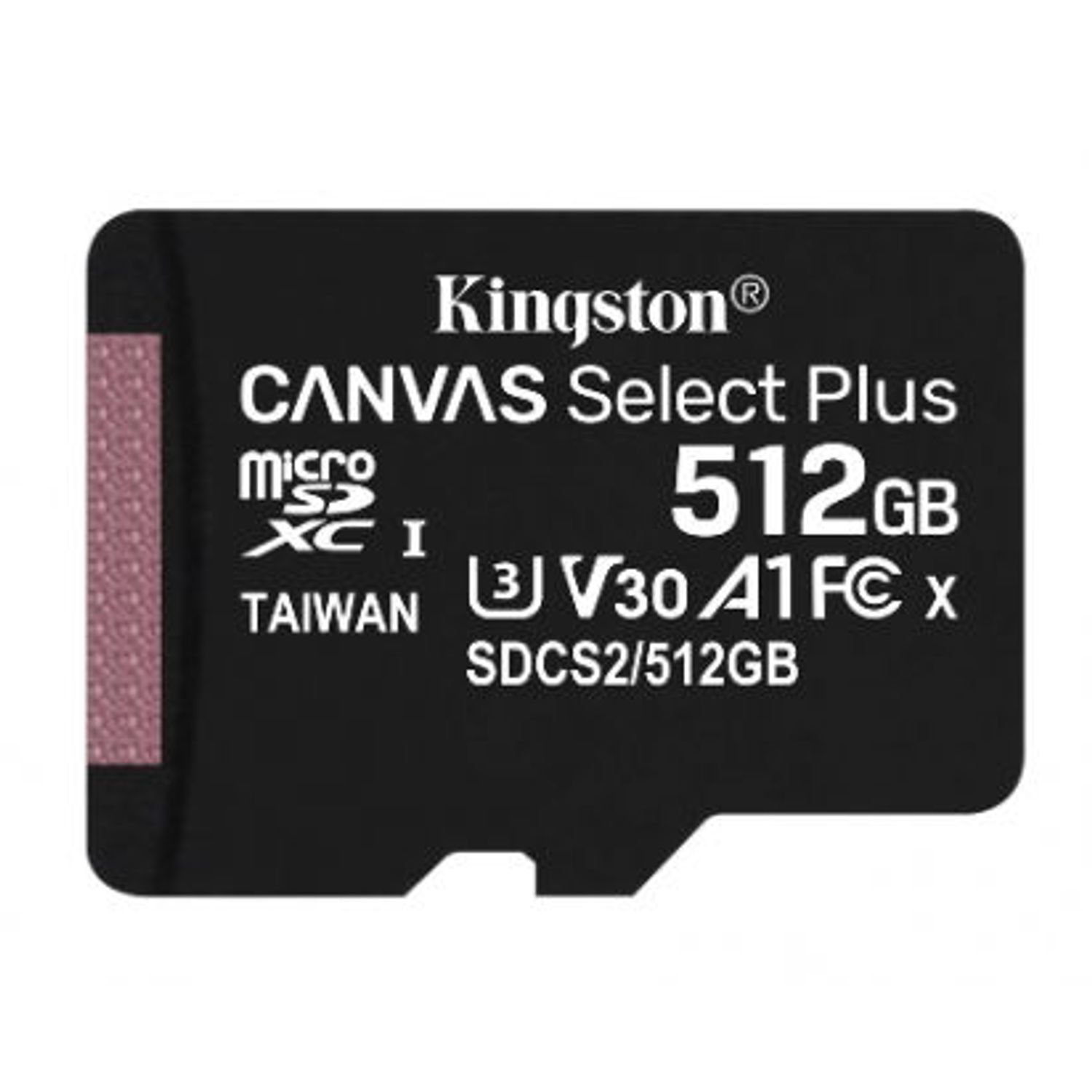 Card de memorie Kingston Canvas Select Plus microSDXC, 512GB, UHS-U3, Clasa 10, 100MB/s fotografia produsului