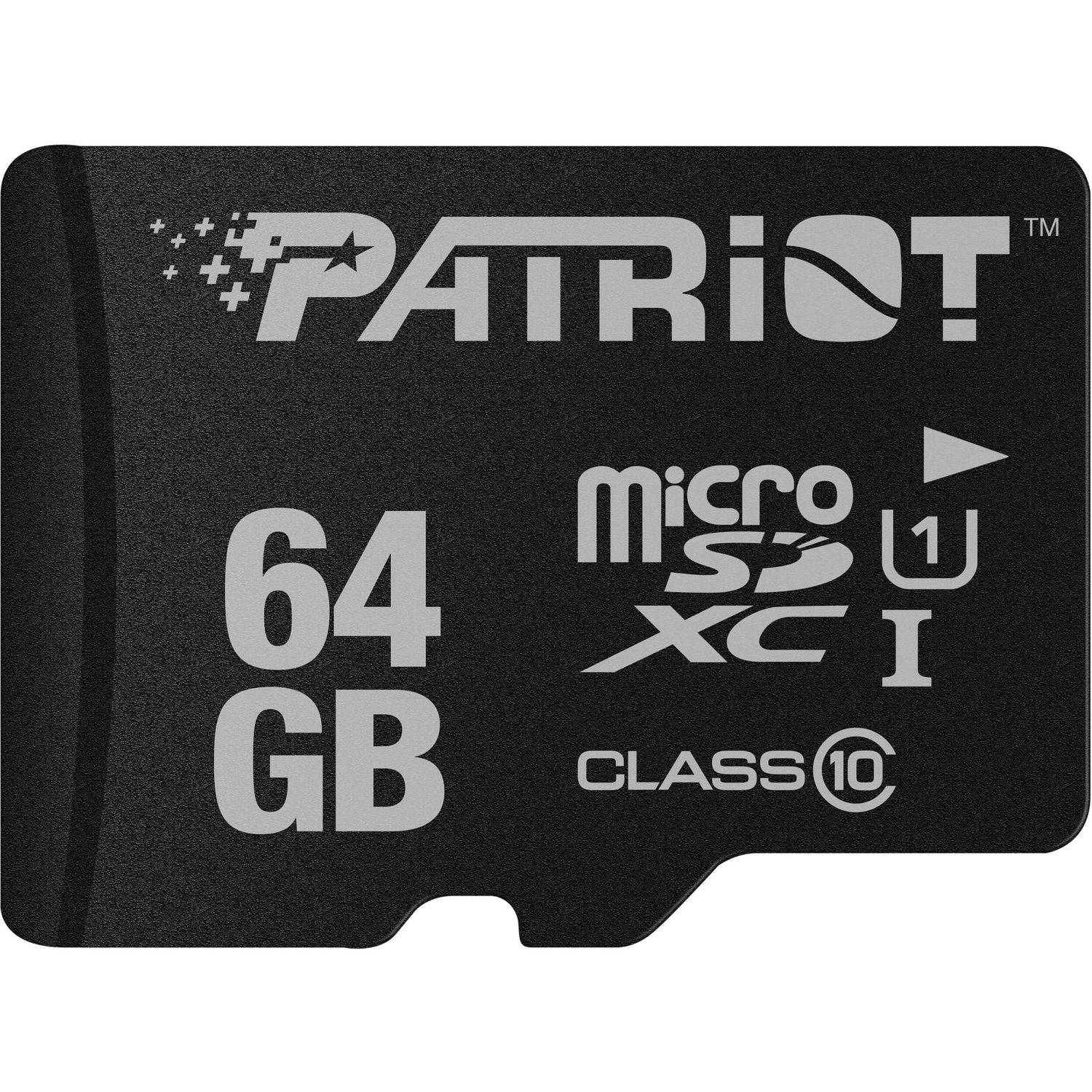 Card de memorie  Patriot PSF64GMDC10, MicroSD, 64 Gb, clasa 10 fotografia produsului