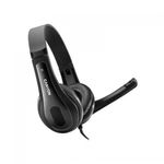 Casti Stereo Canyon CNS-CHSU1B, Microfon, USB (Negru) fotografia produsului View 2 S