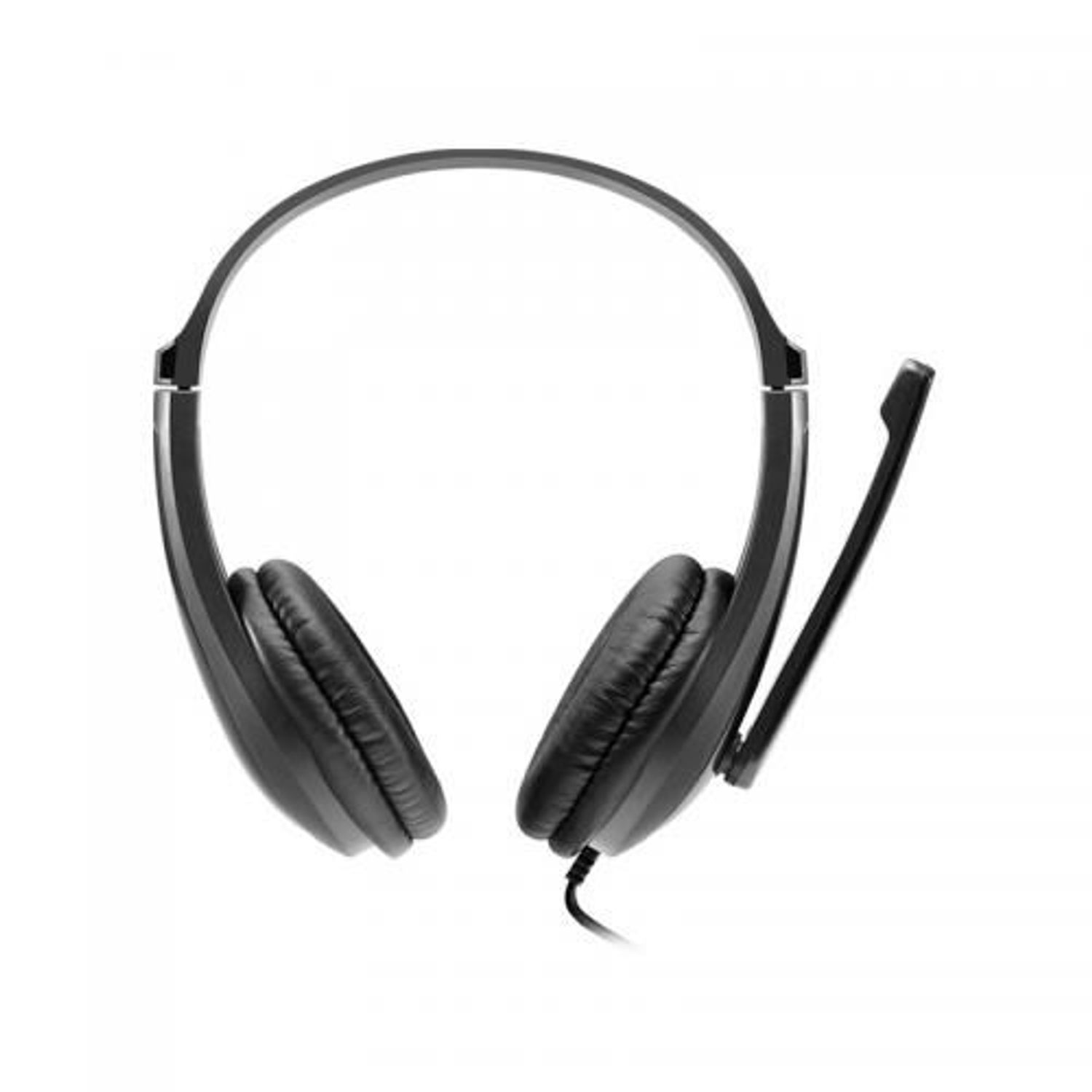 Casti Stereo Canyon CNS-CHSU1B, Microfon, USB (Negru) fotografia produsului