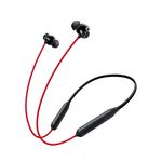 Casti Wireless OnePlus Bullets Z2, Microfon, Control Volum, Bluetooth, IP55 (Rosu) fotografia produsului