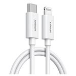 Cablu de date Joyroom 69801, Type C Lightning, 1.2m (Alb) fotografia produsului