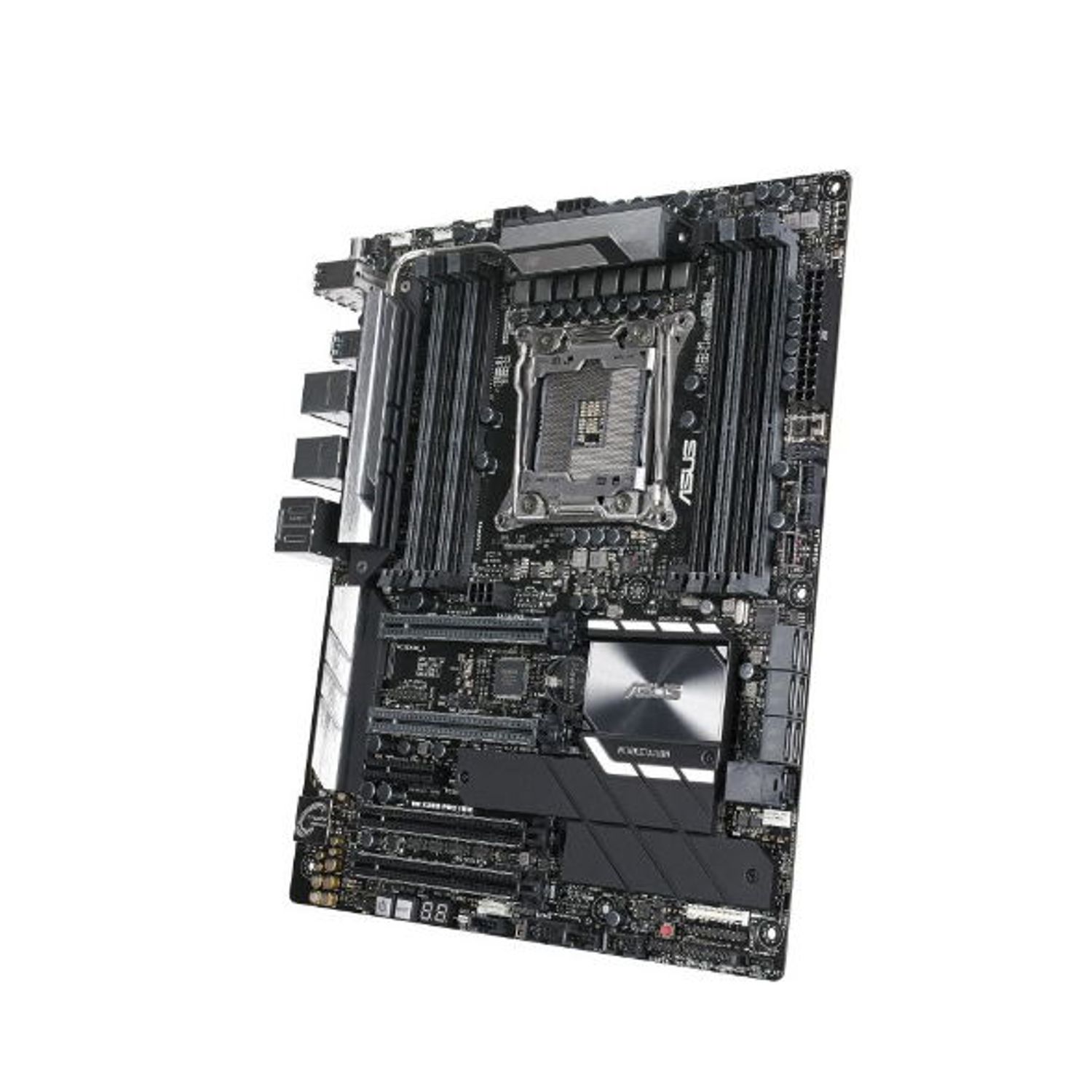 Placa de baza  ASUS WS X299 PRO/SE, Intel X299, LGA 2066, CEB fotografia produsului View 3 L