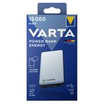 Acumulator extern Varta 57977,  15000 mAh (Alb/Negru) fotografia produsului View 5 S