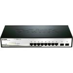 Switch D-Link DGS-1210-10, Gigabit, 8 porturi, 2 SFP fotografia produsului