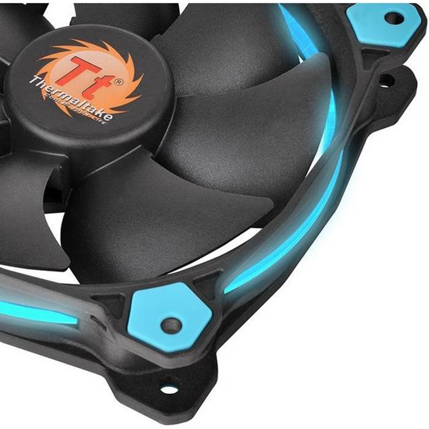 Ventilator Thermaltake Riing 14, 140mm (Albastru) fotografia produsului View 3 L