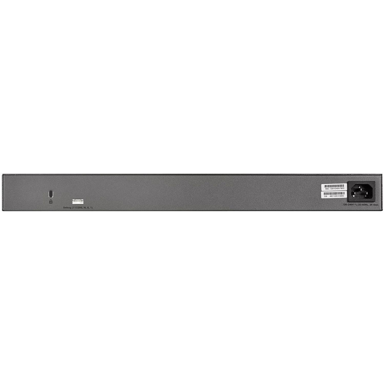 Switch Netgear XS728T, Gigabit, 24 porturi, 4 x SFP fotografia produsului View 3 L