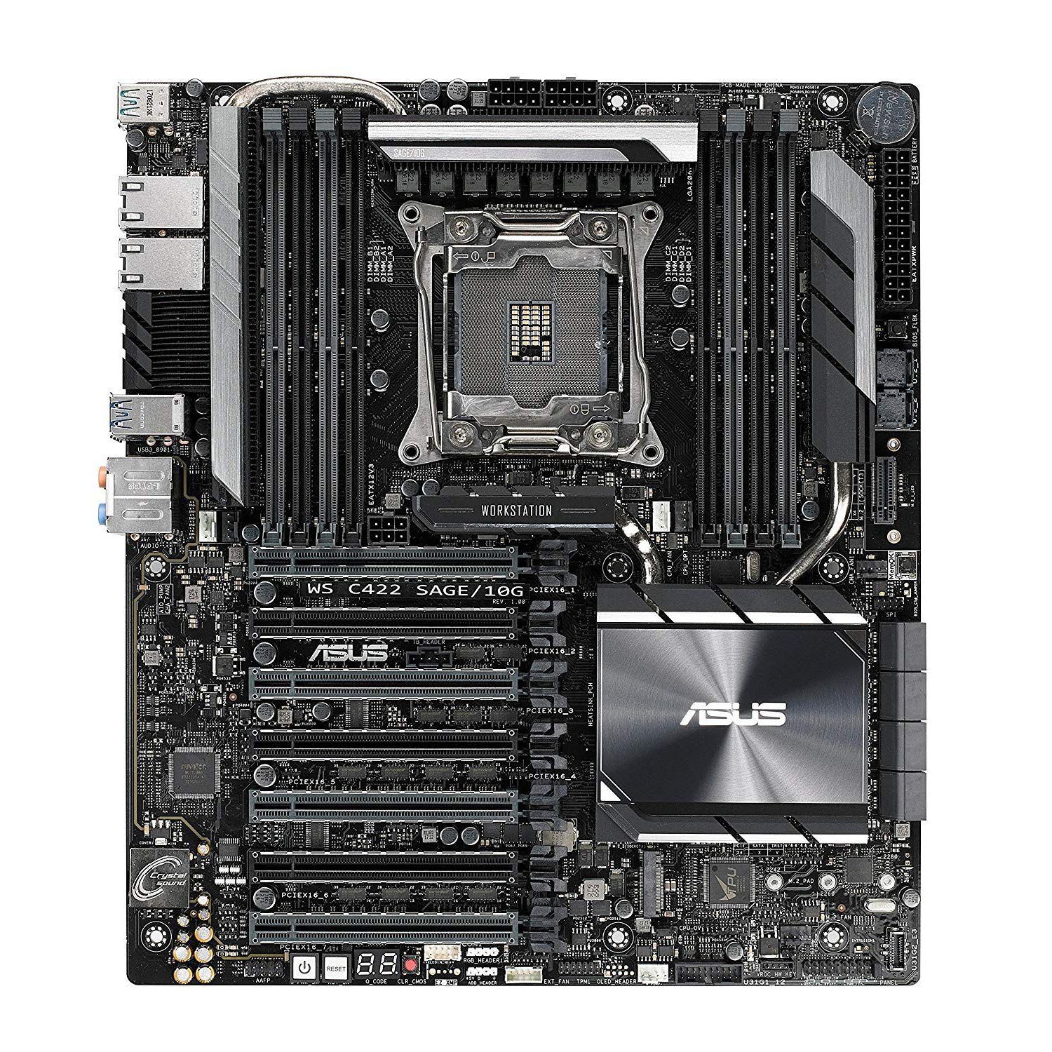 Placa de baza ASUS WS C422 SAGE/10G, Intel C422, CEB fotografia produsului