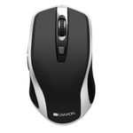 Mouse Wireless Canyon CNS-CMSW19B, USB, 1600 DPI (Negru) fotografia produsului View 4 S