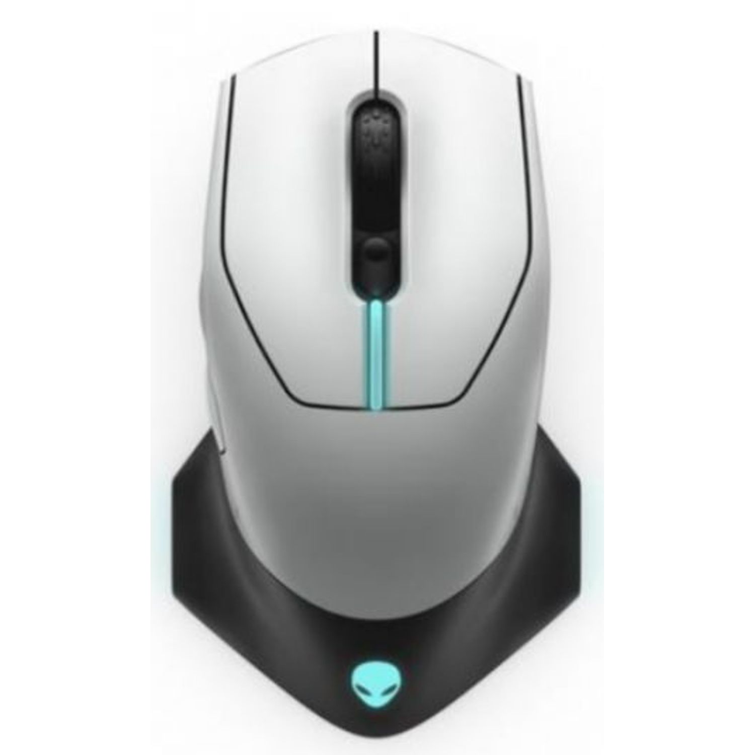 Mouse Dell Alienware 610M, 16000 DPI (Alb) fotografia produsului View 4 L