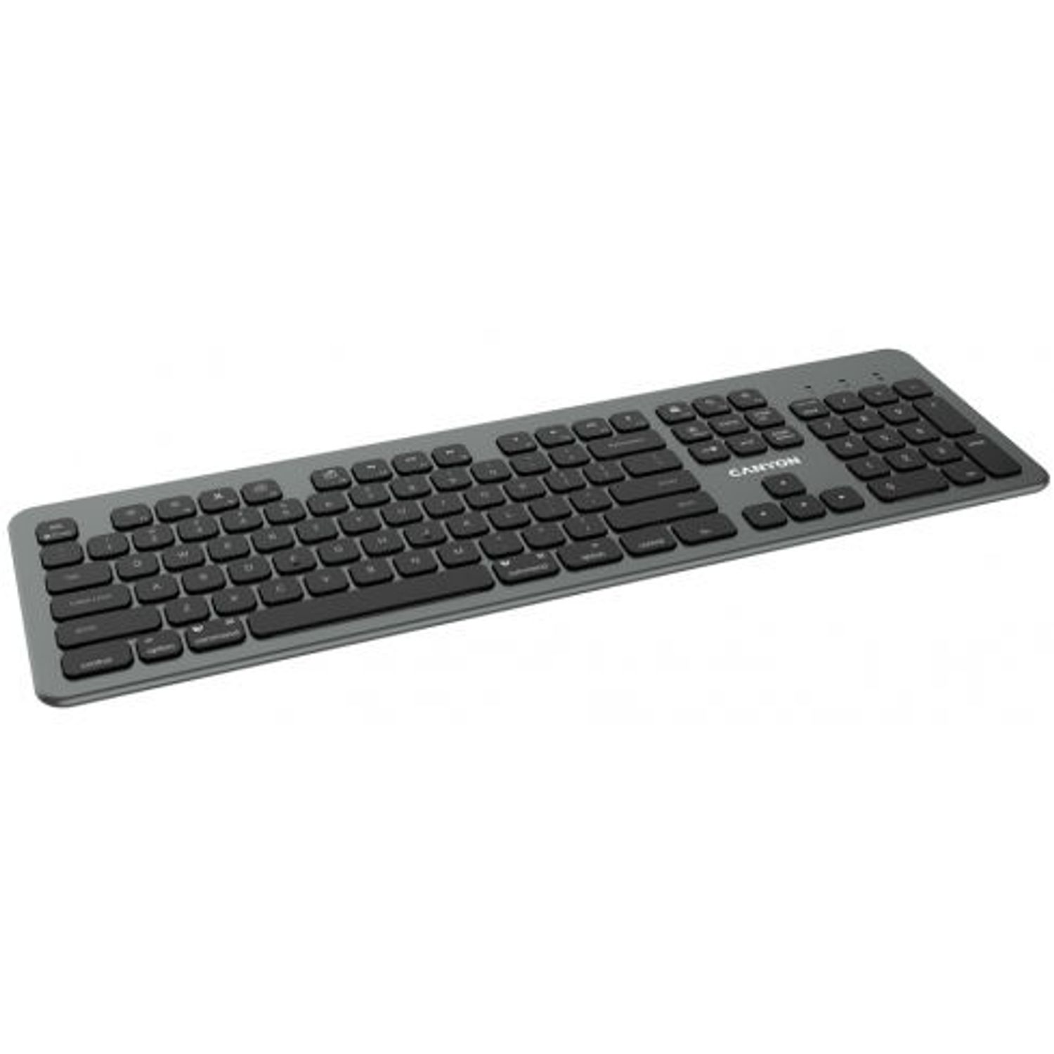 Tastatura Canyon Ultra-slim BK-10, Bluetooth (Negru) fotografia produsului View 2 L