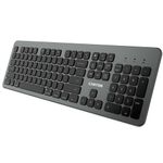 Tastatura Canyon Ultra-slim BK-10, Bluetooth (Negru) fotografia produsului View 3 S