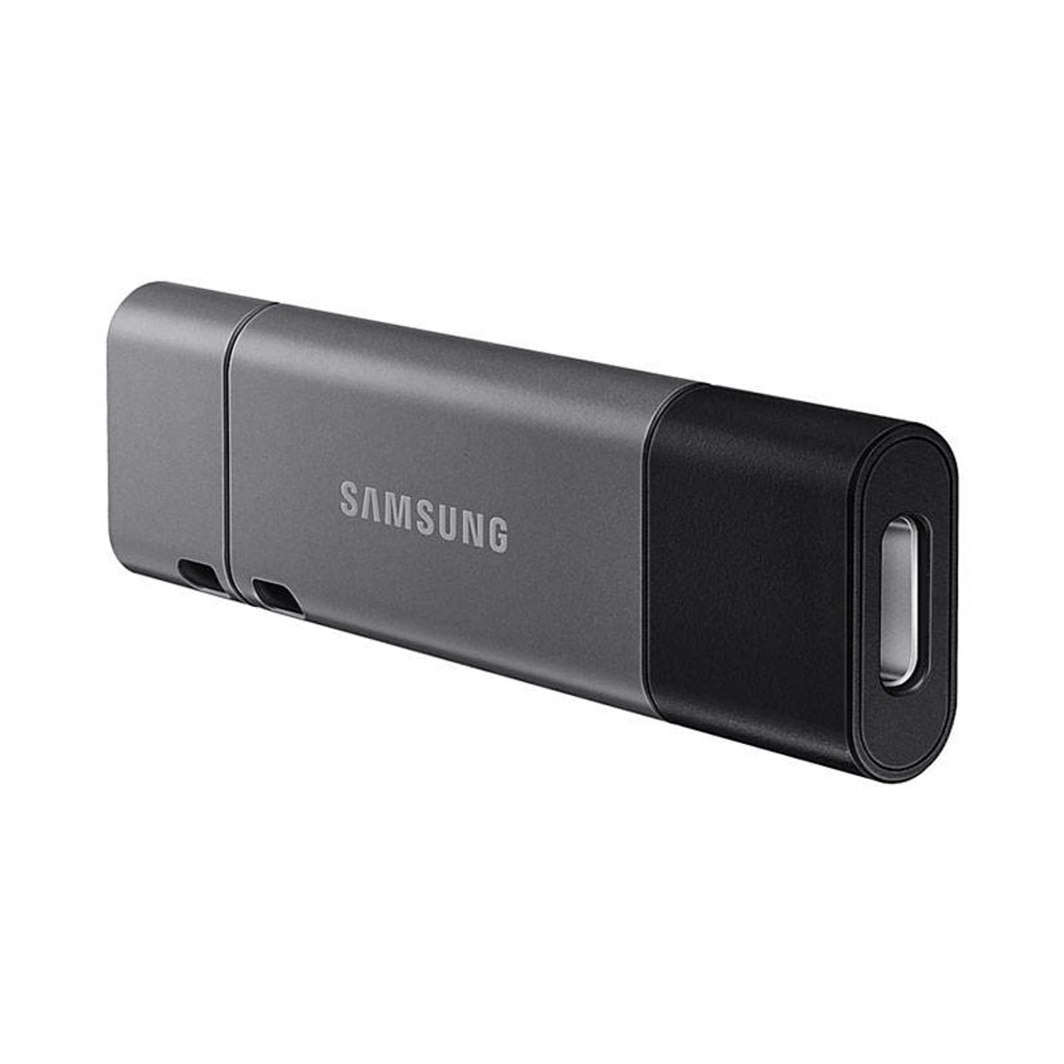 Memorie USB Samsung DUO Plus 64GB USB-C Black fotografia produsului View 2 L