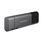 Memorie USB Samsung DUO Plus 64GB USB-C Black fotografia produsului View 3 S