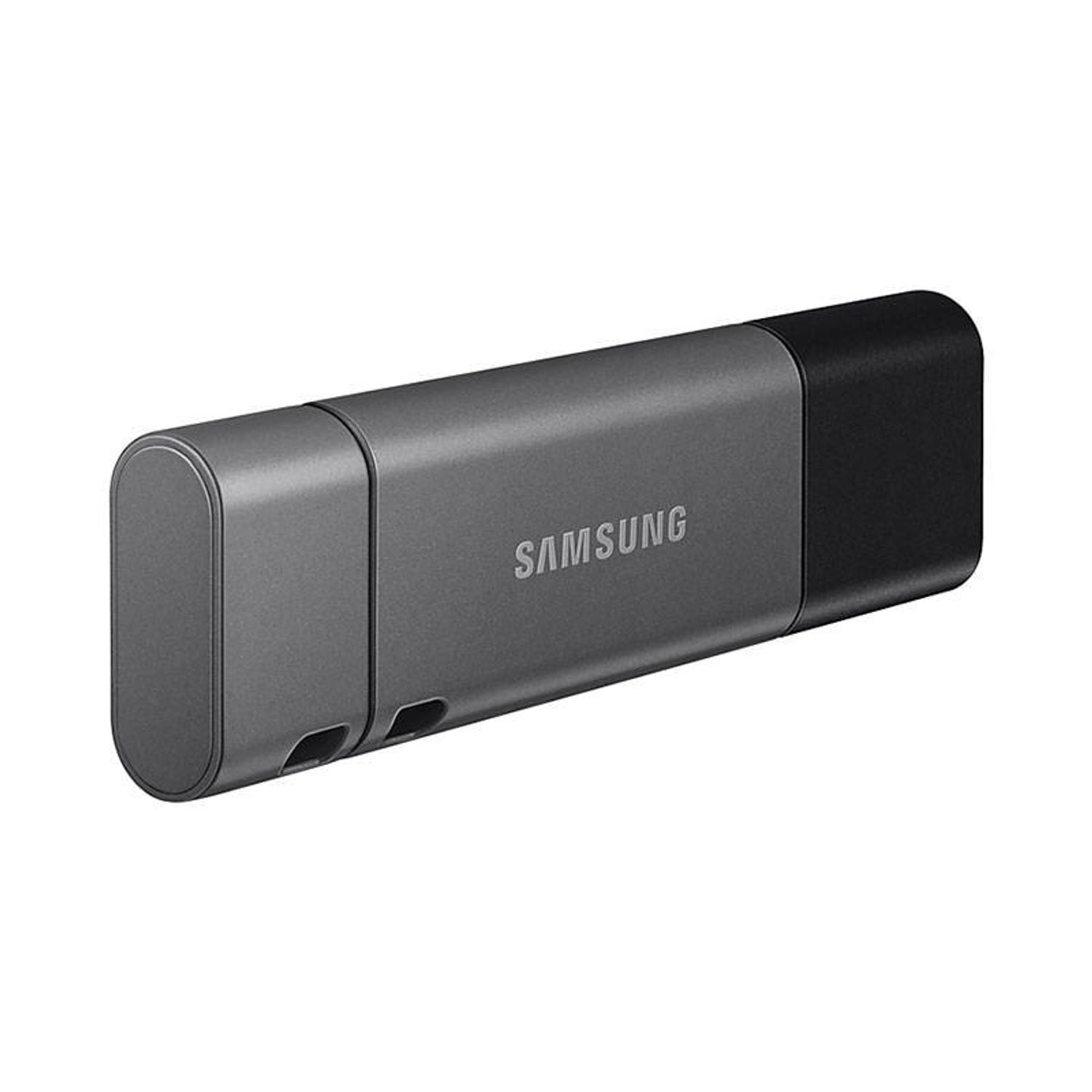 Memorie USB Samsung DUO Plus 64GB USB-C Black fotografia produsului View 3 L