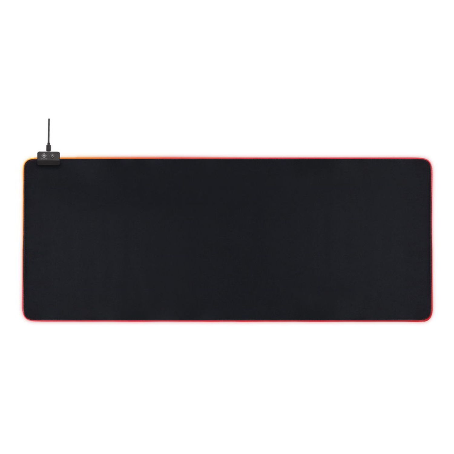 Mousepad Gaming Deltaco Gaming, 900 x 360 mm, Iluminare RGB (Negru) fotografia produsului