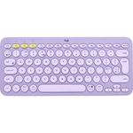 Tastatura Wireless Logitech K380, Bluetooth, Layout US (Violet) fotografia produsului