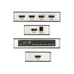 Switch LogiLink HD0048, 5 x HDMI, 4K/60 Hz (Negru) fotografia produsului View 2 S