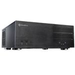 Carcasa SilverStone SST-GD08B, HTPC (Negru) fotografia produsului
