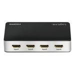 Switch LogiLink HD0048, 5 x HDMI, 4K/60 Hz (Negru) fotografia produsului View 4 S