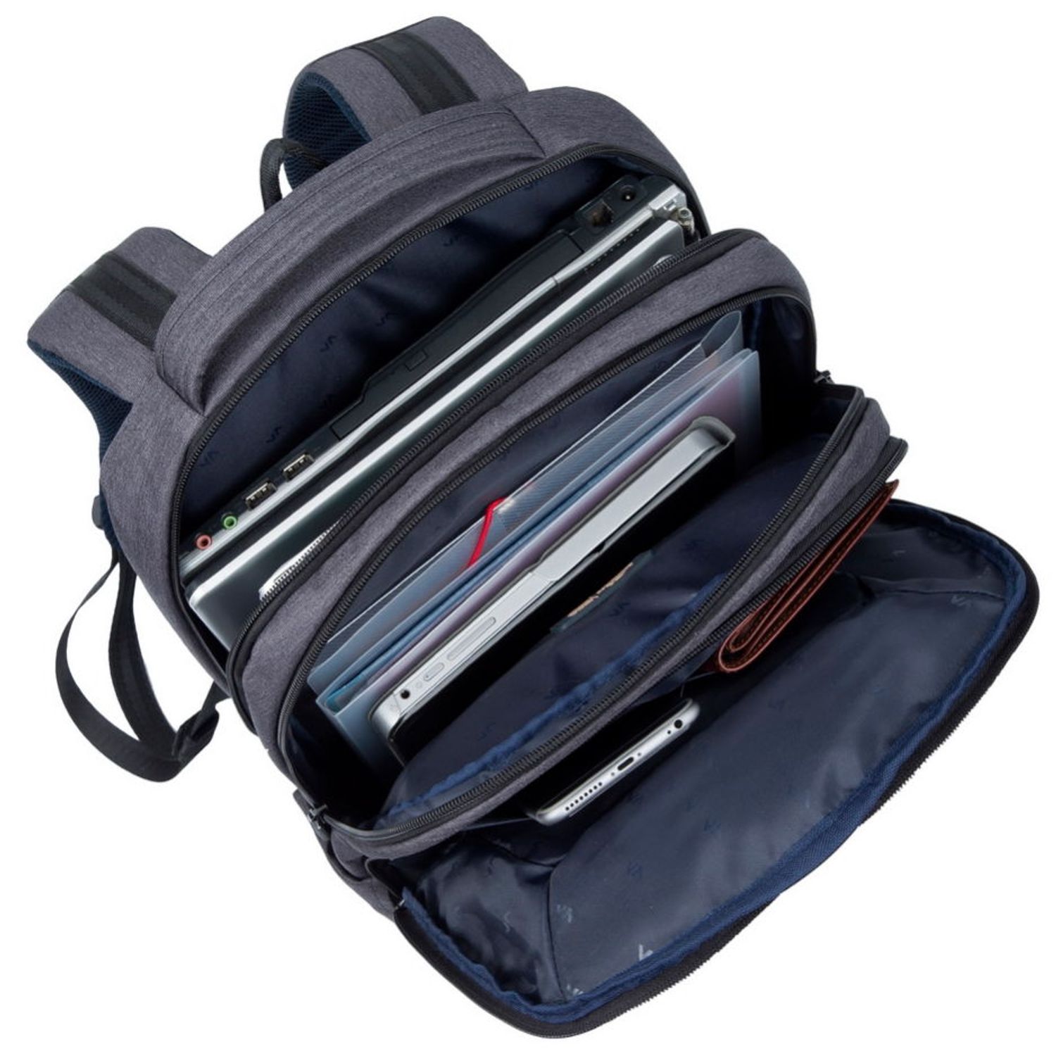 Rucsac Laptop RivaCase 7765 16" (Negru) fotografia produsului View 7 L