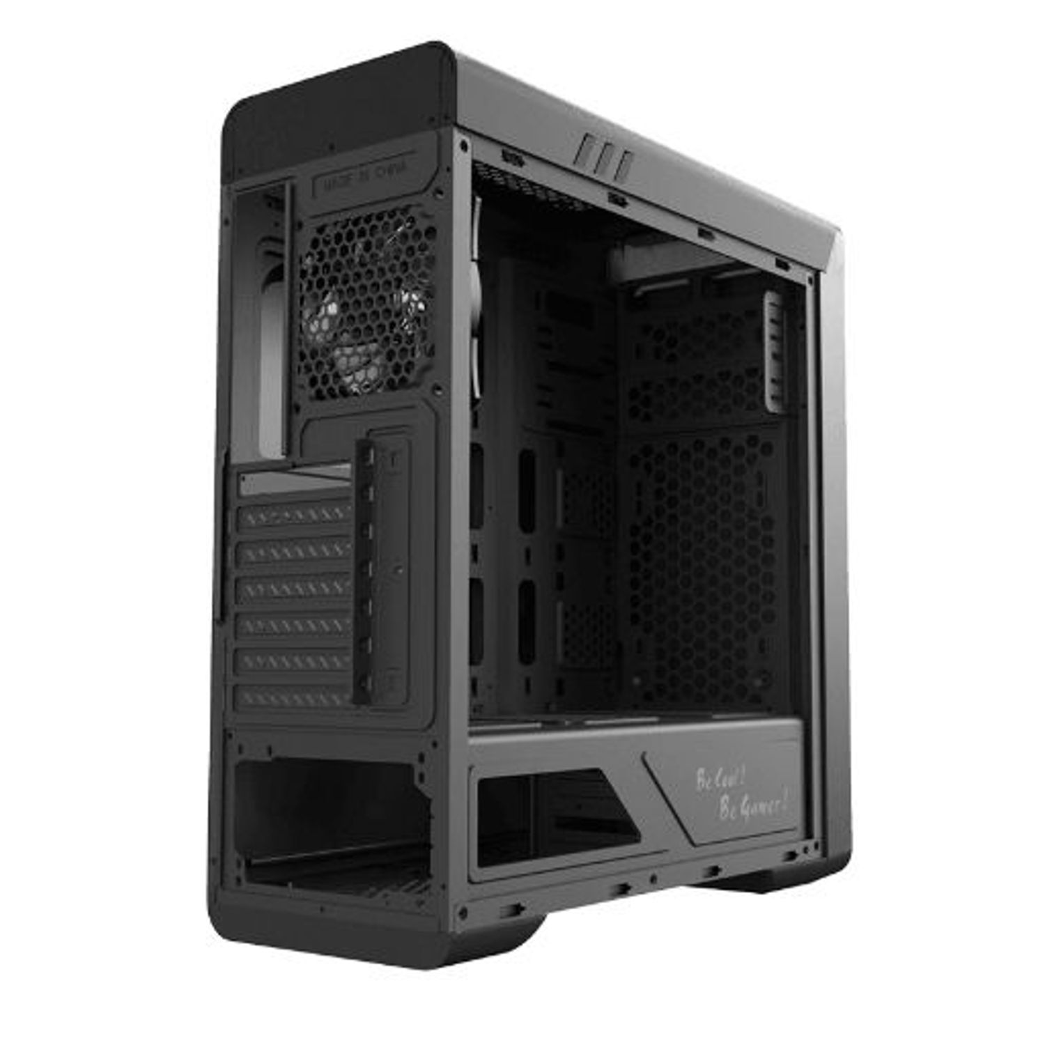Carcasa Gamemax RockStar, MidTower (Negru) fotografia produsului View 3 L