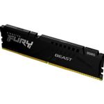 Memorie Kingston FURY Beast 32GB DDR5 5200MHz CL40 fotografia produsului View 3 S