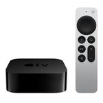 Apple TV 4K (2021), 32GB Flash, Bluetooth, Wi-Fi, LAN (Negru/Argintiu) fotografia produsului