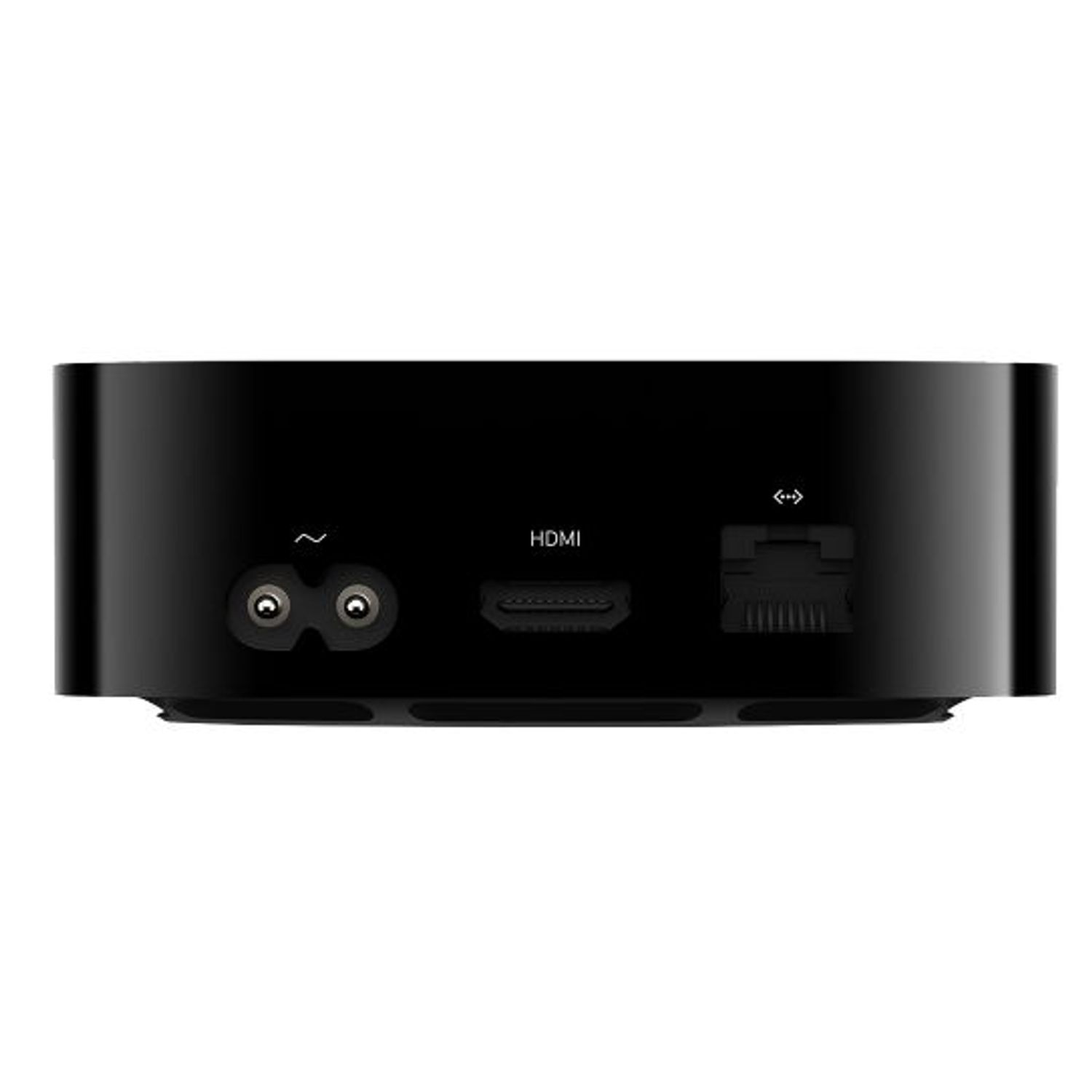 Apple TV 4K (2021), 32GB Flash, Bluetooth, Wi-Fi, LAN (Negru/Argintiu) fotografia produsului View 4 L