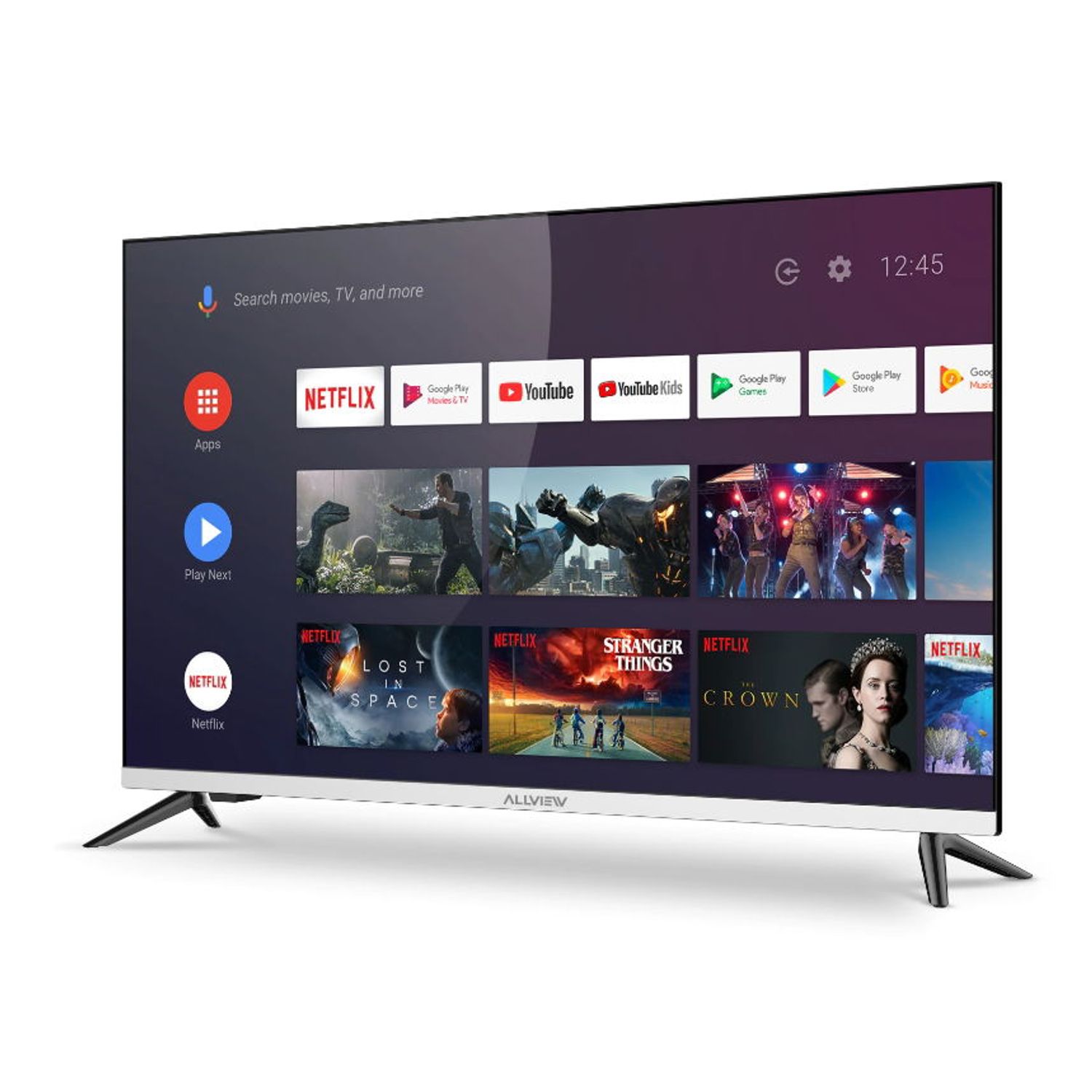 Televizor LED Allview 80 cm (32") 32ePlay6500-H/1, HD Ready, Smart Android, WiFi, CI+ fotografia produsului View 4 L