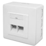 Priza Perete RJ-45 Digitus DN-9002-N (Alb) fotografia produsului