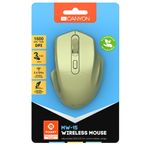 Mouse Optic Wireless Canyon CNE-CMSW15GO, 1600DPI (Auriu) fotografia produsului View 4 S