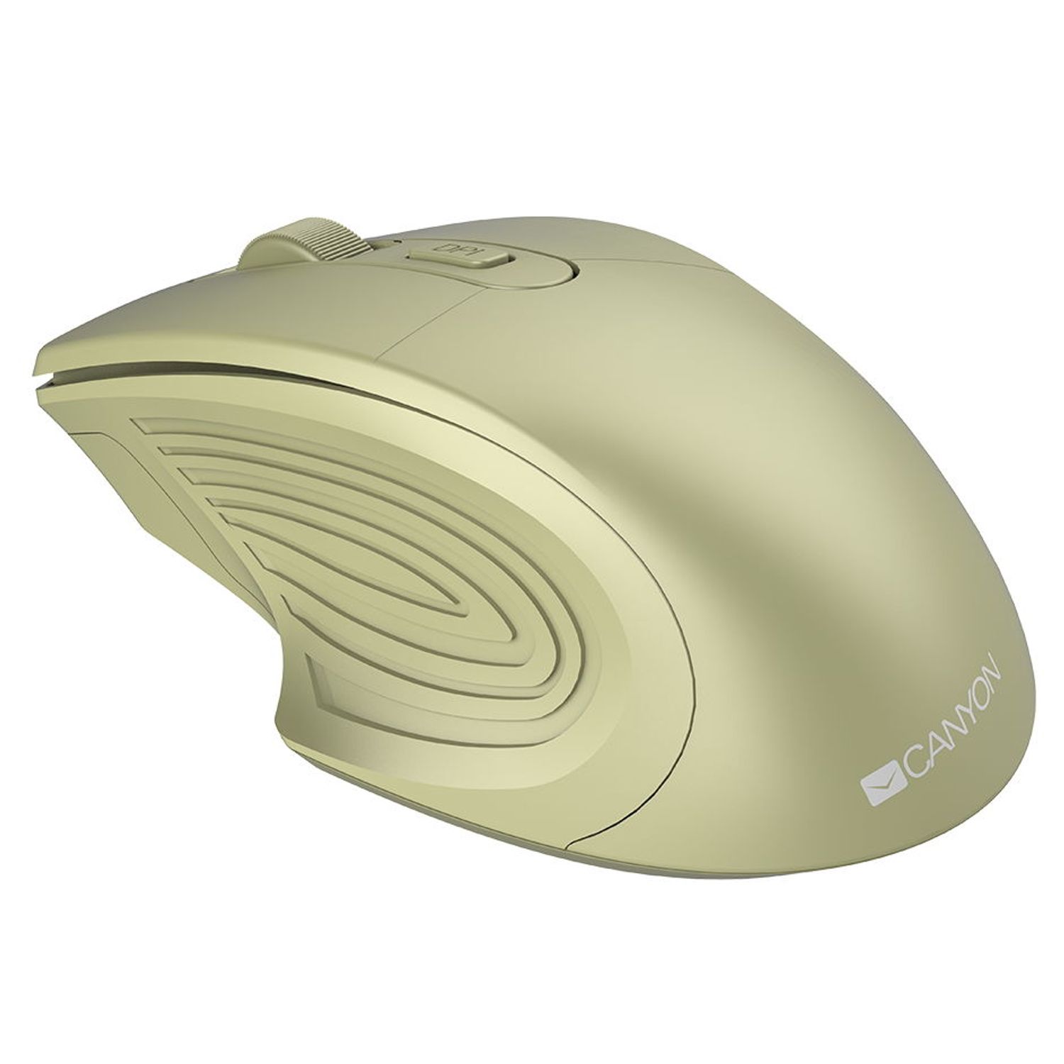 Mouse Optic Wireless Canyon CNE-CMSW15GO, 1600DPI (Auriu) fotografia produsului View 3 L
