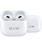 Casti True Wireless Apple AirPods (3rd generation), IPX4, Microfon, Lightning charging case (Alb) fotografia produsului View 5 S